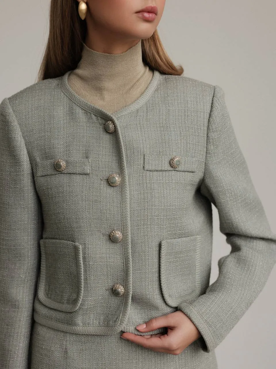 Classic High-Neck Top