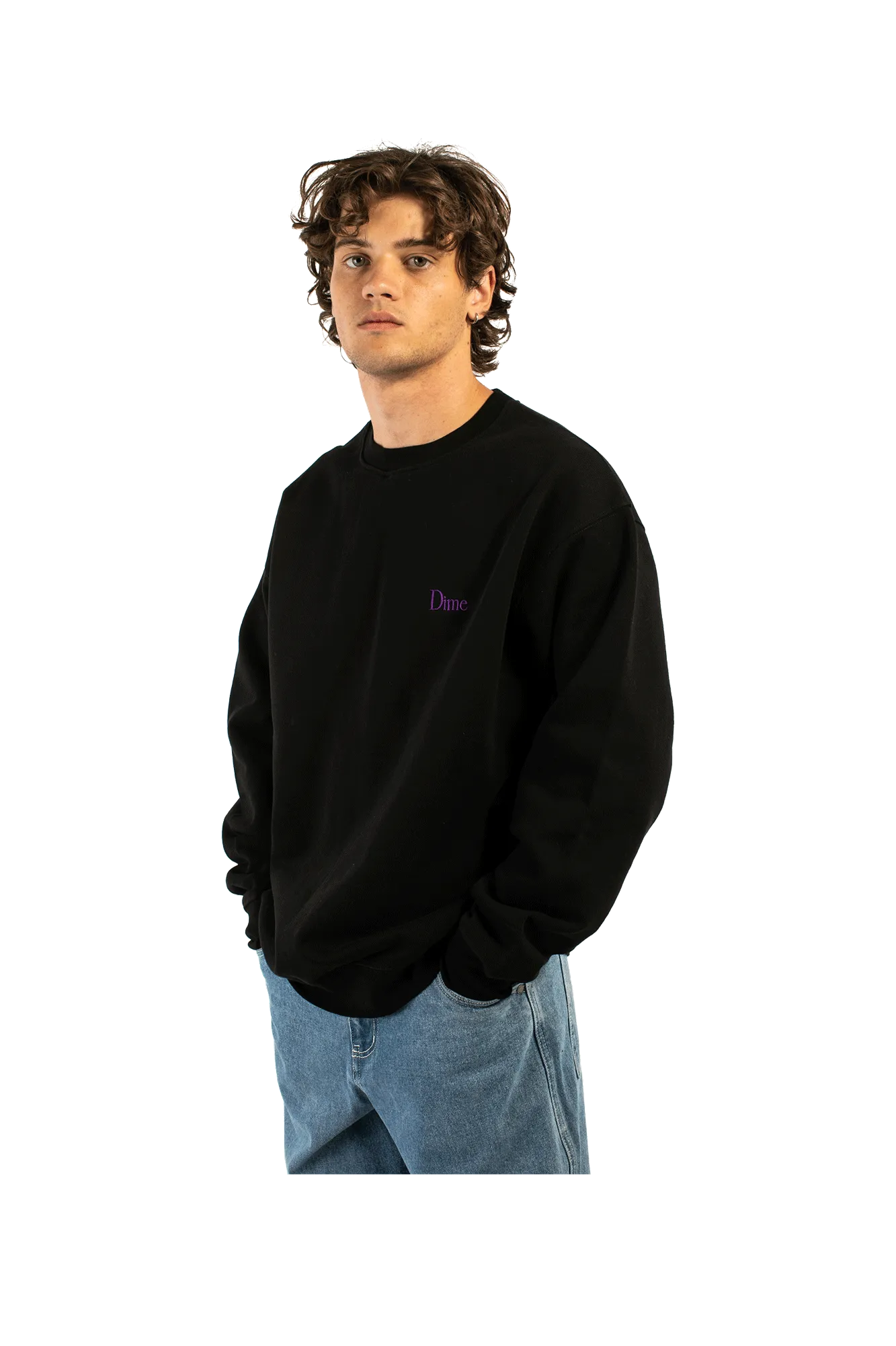 Classic Small Logo Crewneck Sweatshirt
