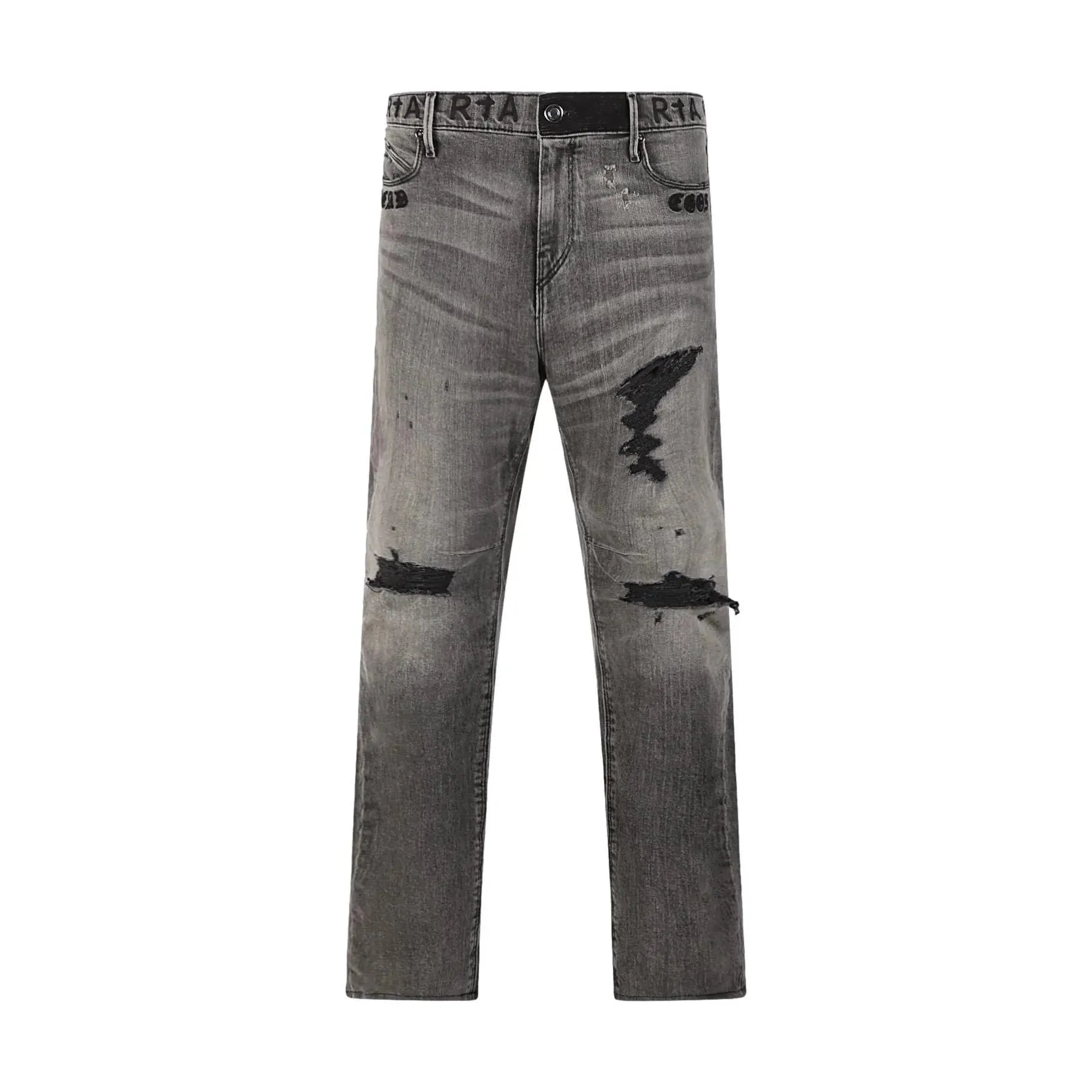 CLAYTON CLASSIC PINTUCK SKINNY JEANS | ASPHALT