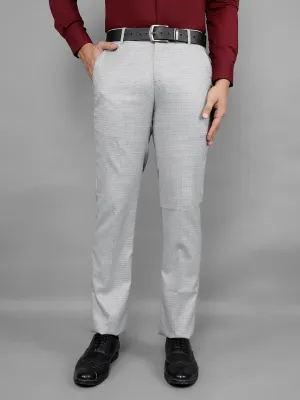 COBB MENS GREY FORMAL TROUSERS