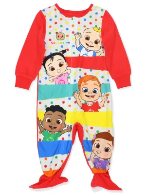 Cocomelon Footed Blanket Sleeper Pajamas