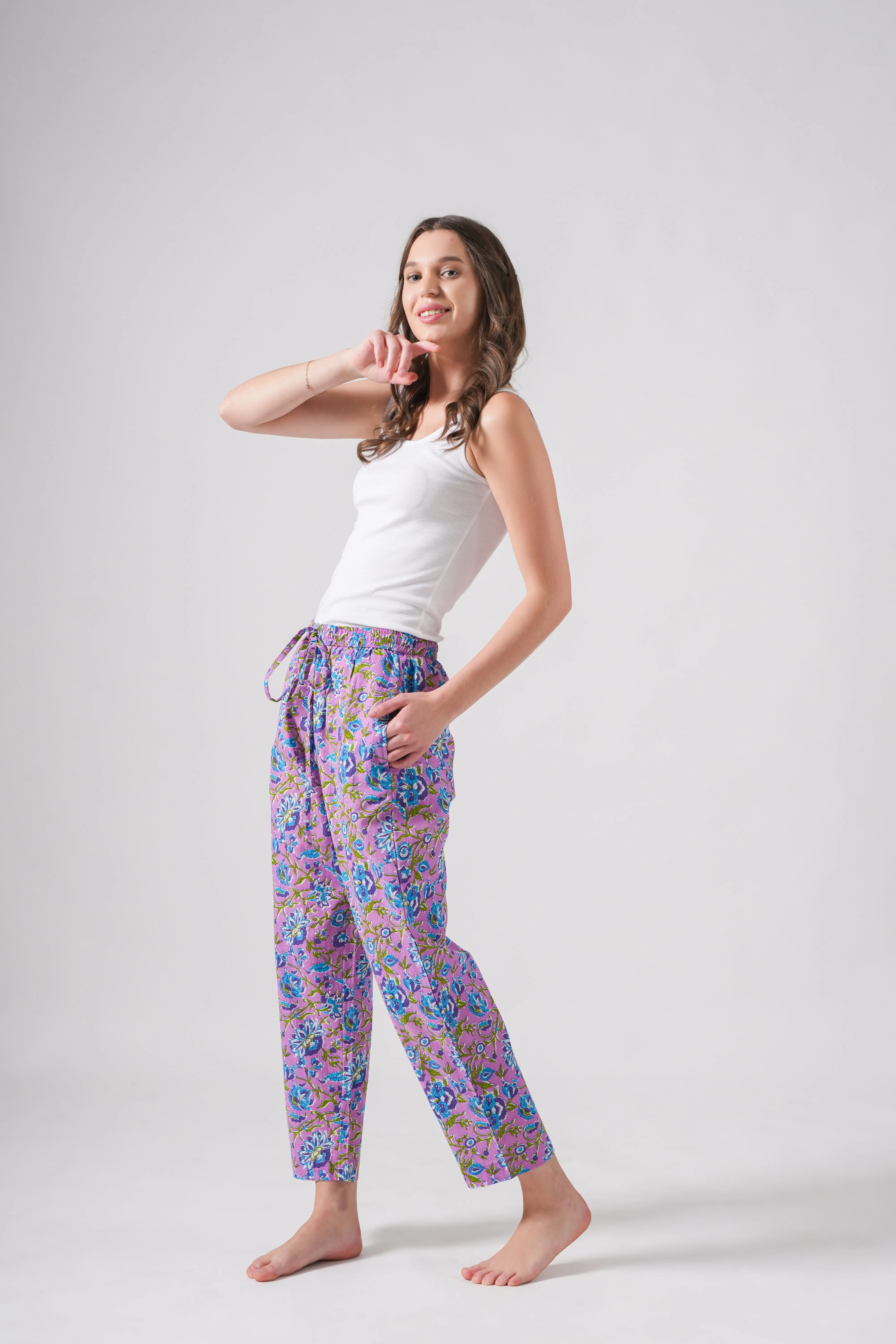 Cotton Pajama Pants Women - 2-Pack Bundle