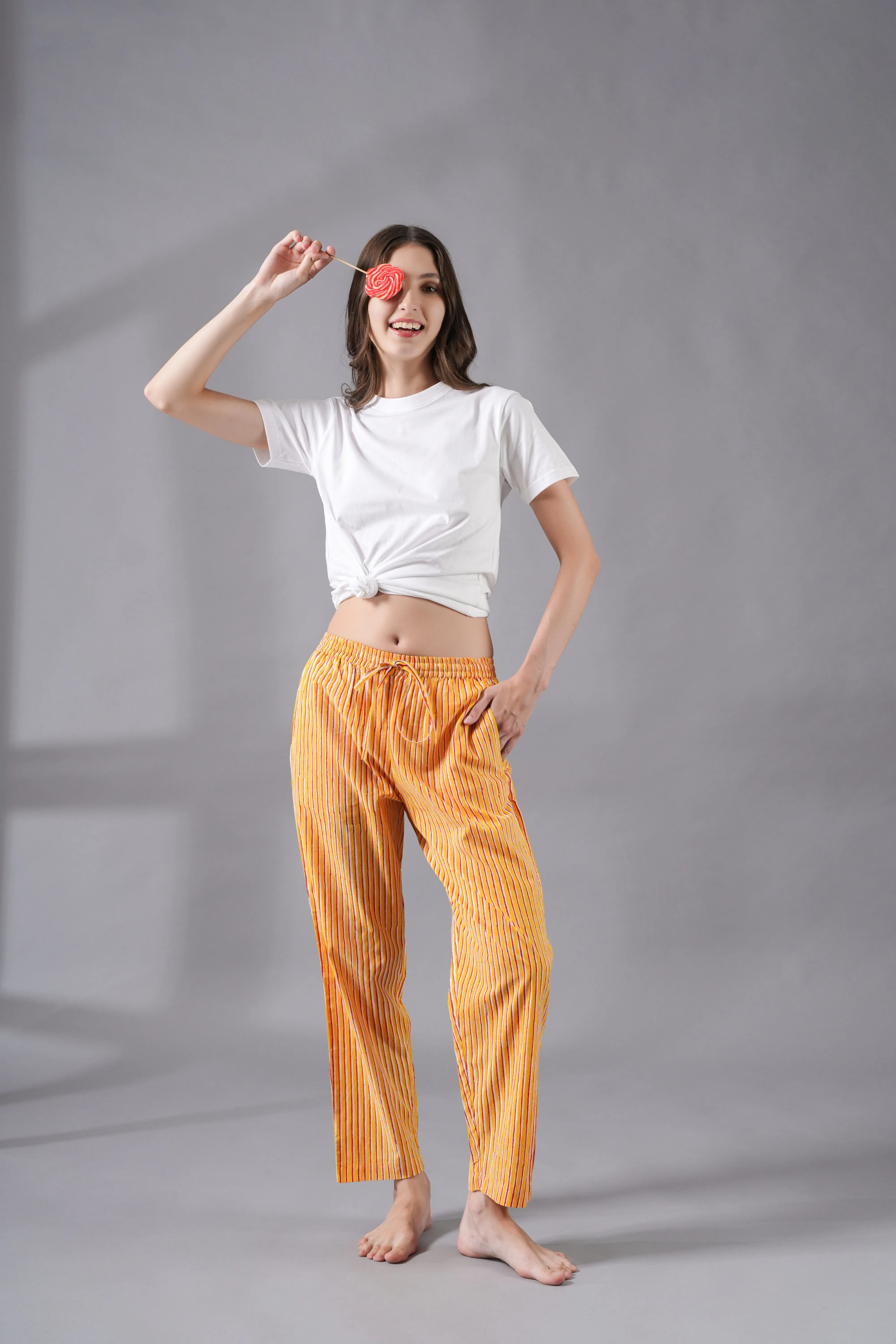 Cotton Pajama Pants Women - 3-Pack Bundle
