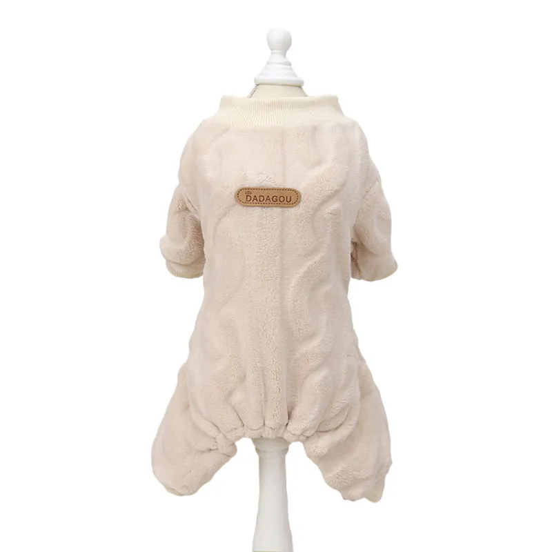Cozy Fleece Dog Pajamas