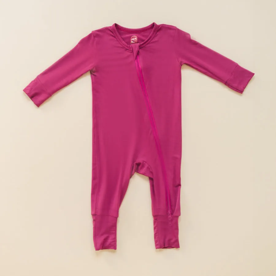 Cranberry Pajama Romper