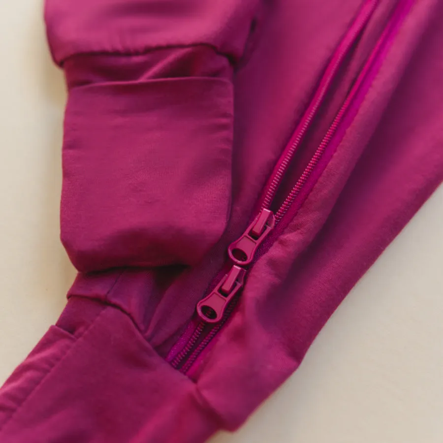 Cranberry Pajama Romper