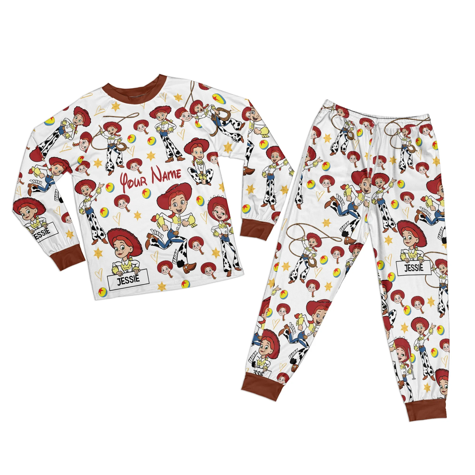 Custom Disney Toy Story Family Colorful Pajamas, Custom Kid Youth Adult Pajamas, Pajamas Birthday Gift, Disney Vacation