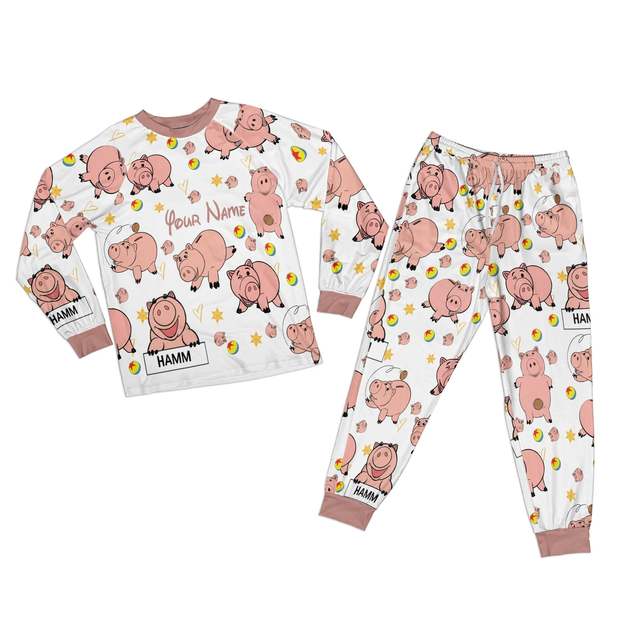 Custom Disney Toy Story Family Colorful Pajamas, Custom Kid Youth Adult Pajamas, Pajamas Birthday Gift, Disney Vacation