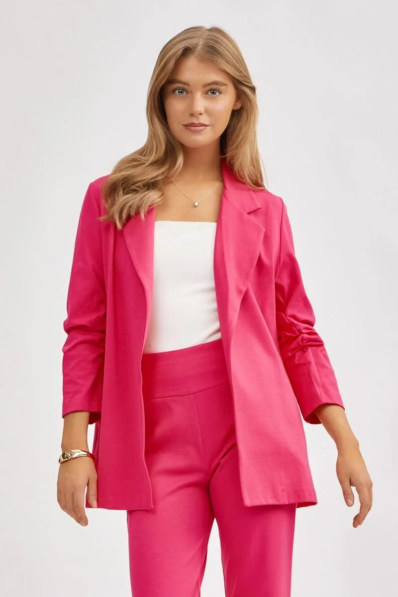 DEAR SCARLETT MAGIC 3/4 Sleeve Blazer