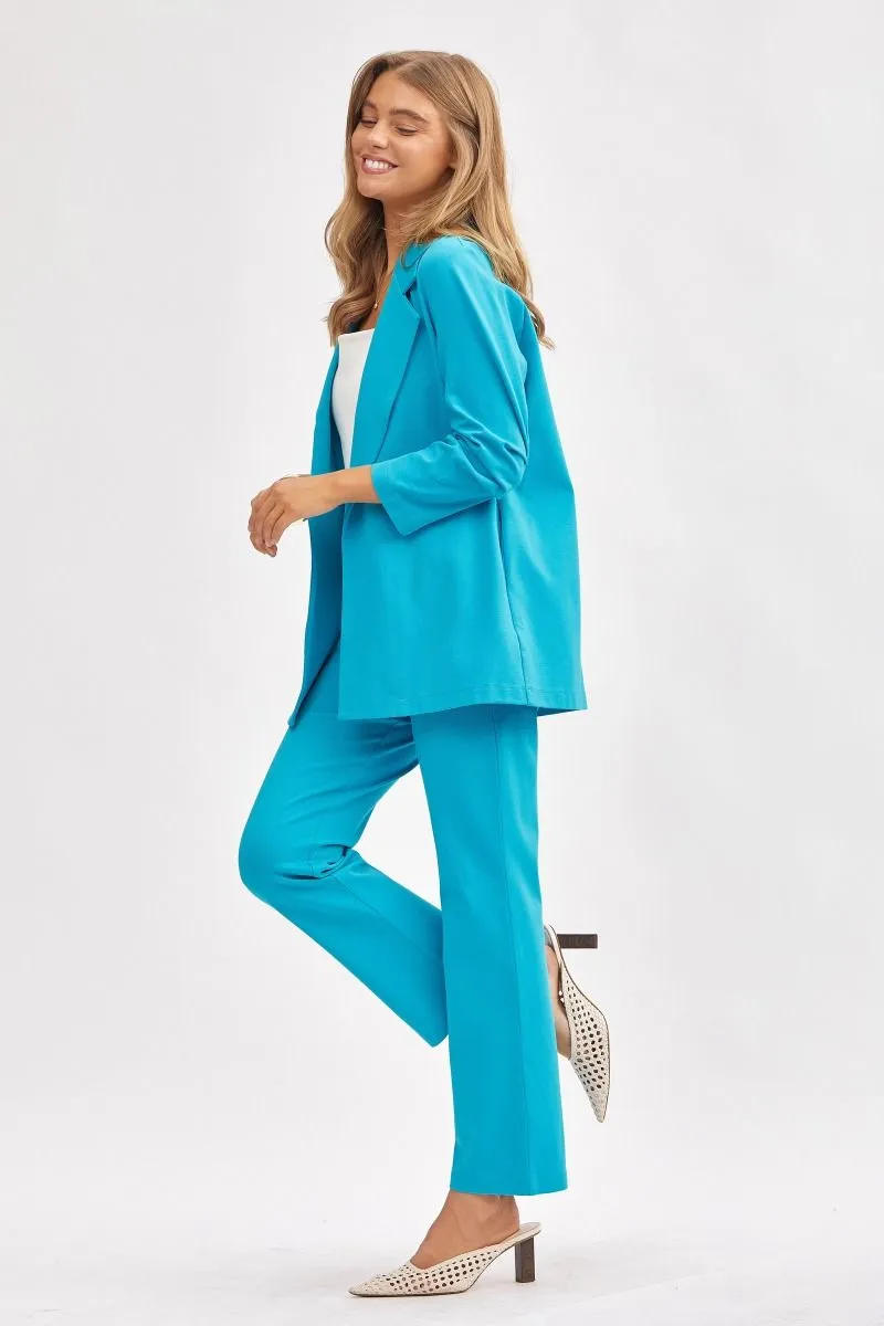DEAR SCARLETT MAGIC 3/4 Sleeve Blazer