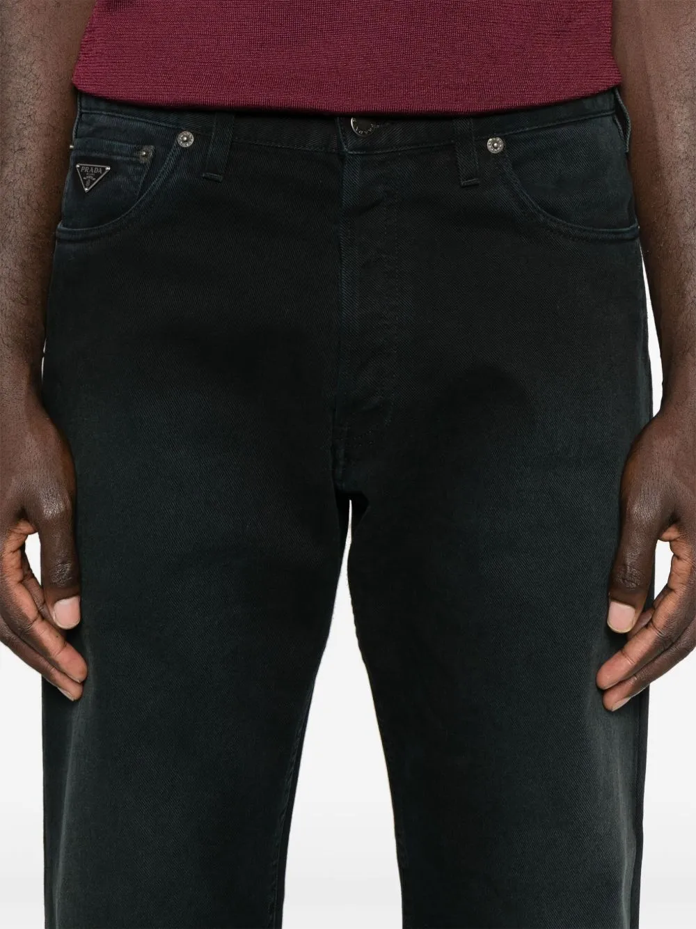 Denim cotton jeans
