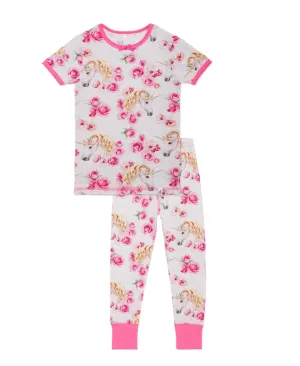 Deux Par Deux Unicorn Pajama Set