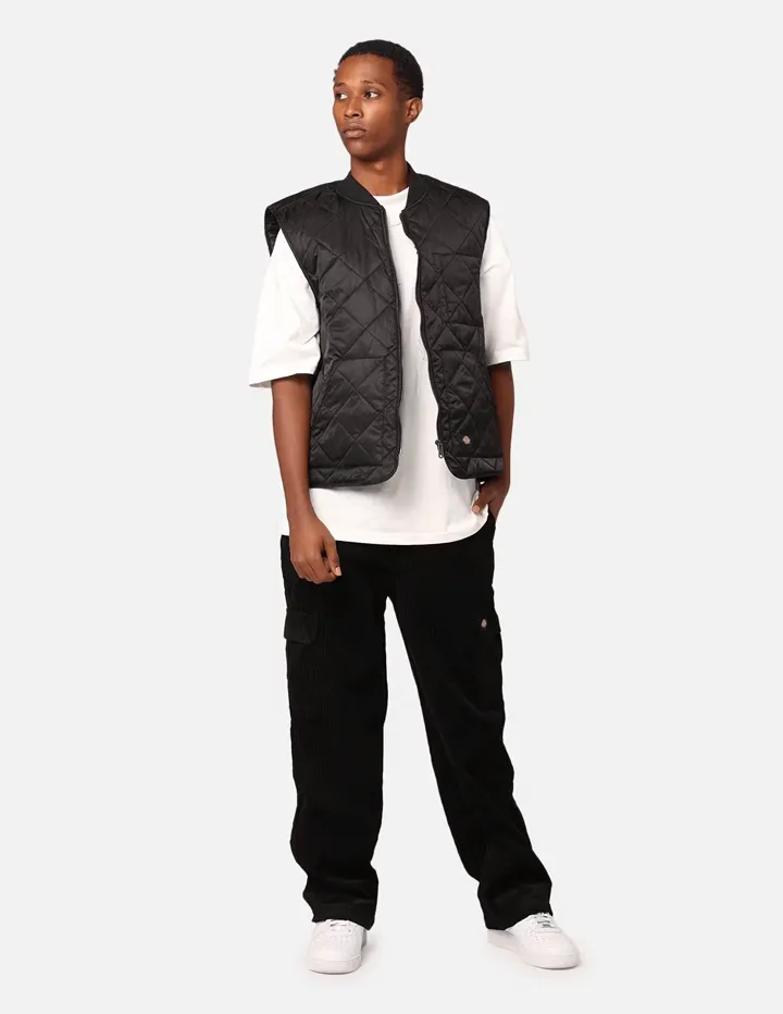 Dickies Vincent Quilted Vest - Black