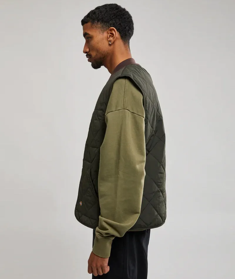 Dickies Vincent Quilted Vest - Olive