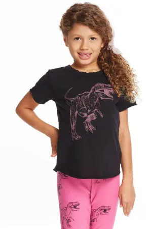 Dino Time Top by Chaser Kids | True Black