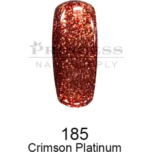 DND DC Platinum Gel - 185 Crimson Platinum / 0.6 oz.