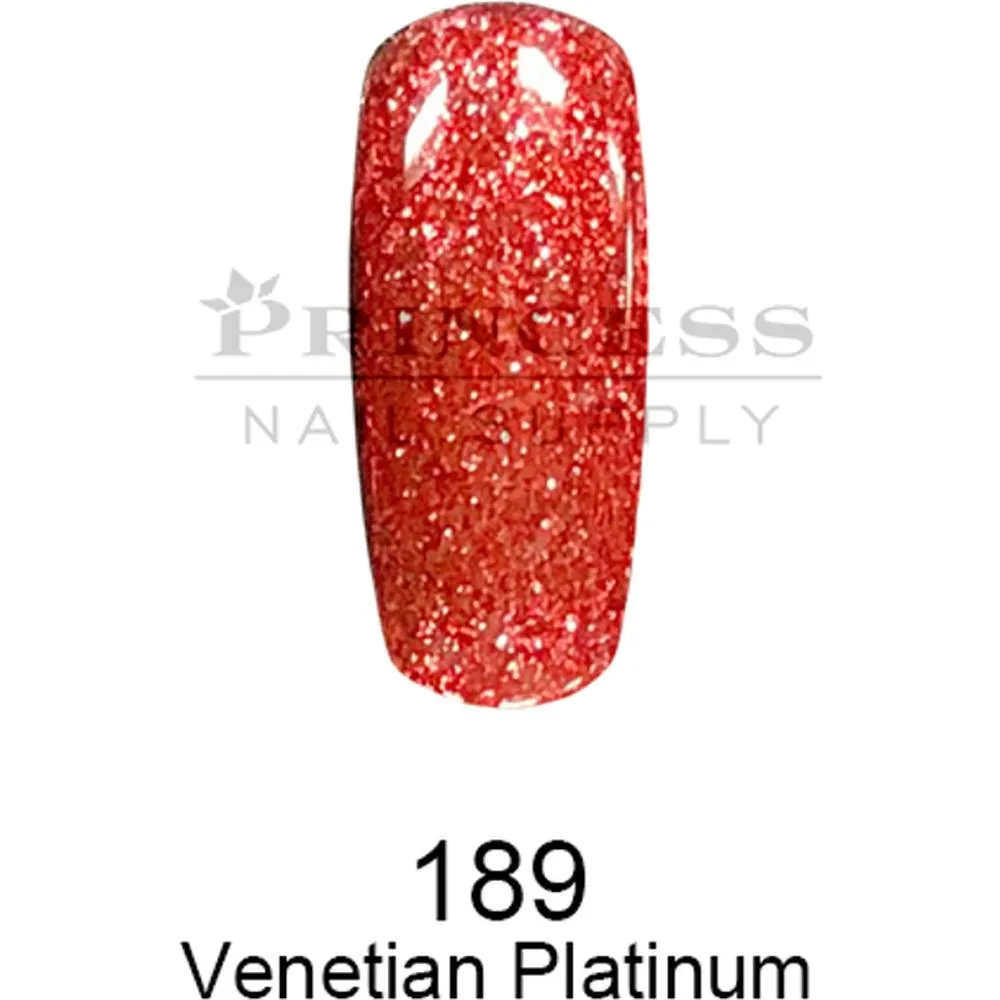 DND DC Platinum Gel - 189 Venetian Platinum / 0.6 oz.