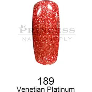 DND DC Platinum Gel - 189 Venetian Platinum / 0.6 oz.