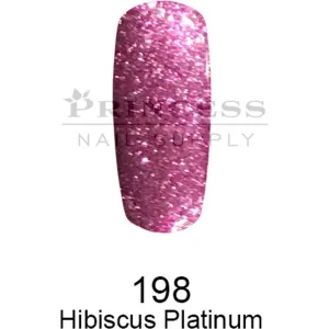 DND DC Platinum Gel - 198 Hibiscus Platinum / 0.6 oz.