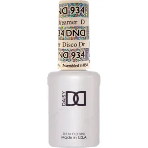 DND Super Platinum - #934 Disco Dreamer / Soak-Off Gel Polish 0.5 oz.