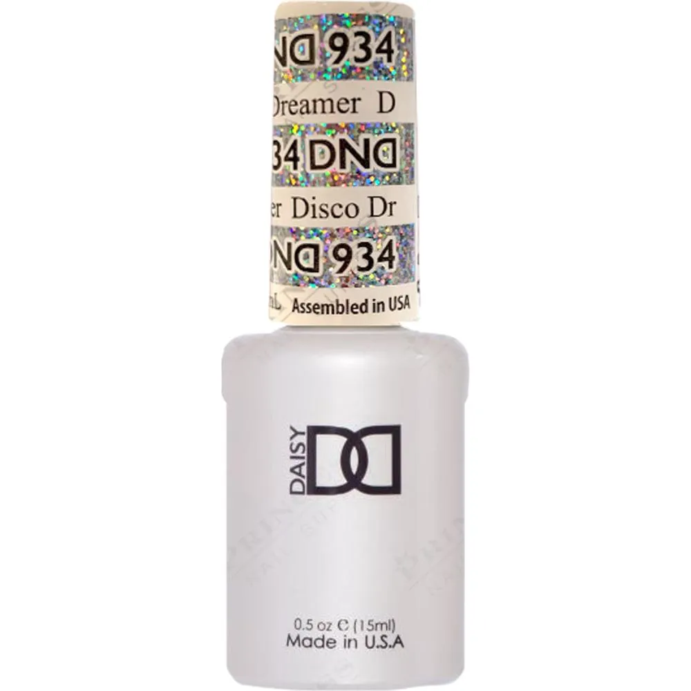 DND Super Platinum - #934 Disco Dreamer / Soak-Off Gel Polish 0.5 oz.