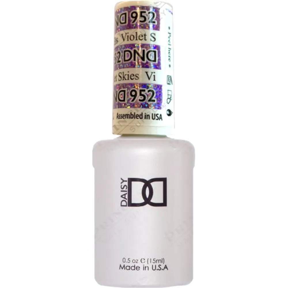 DND Super Platinum - #952 Violet Skies / Soak-Off Gel Polish 0.5 oz.