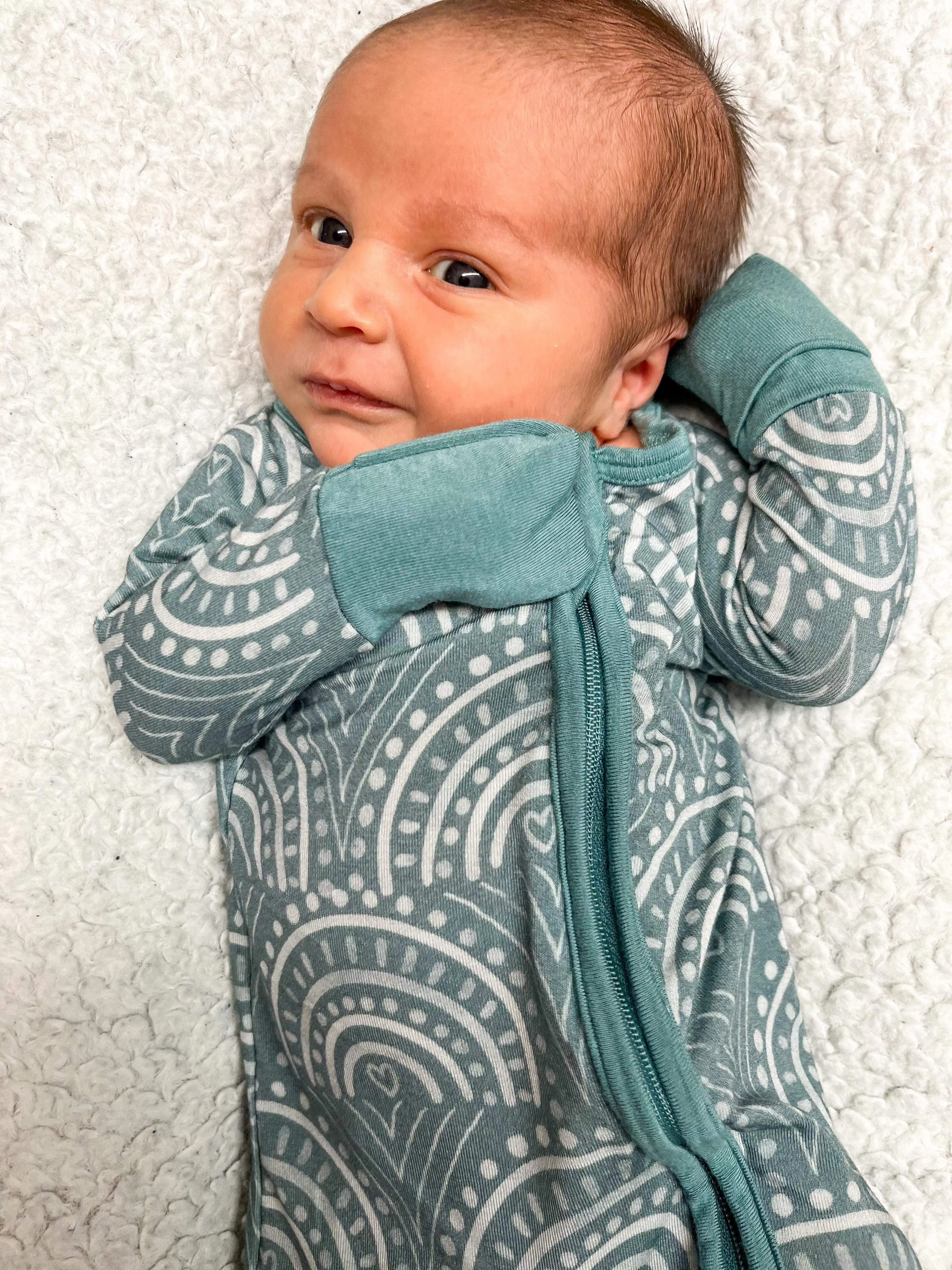Dominic's Skies Convertible Romper Pajamas