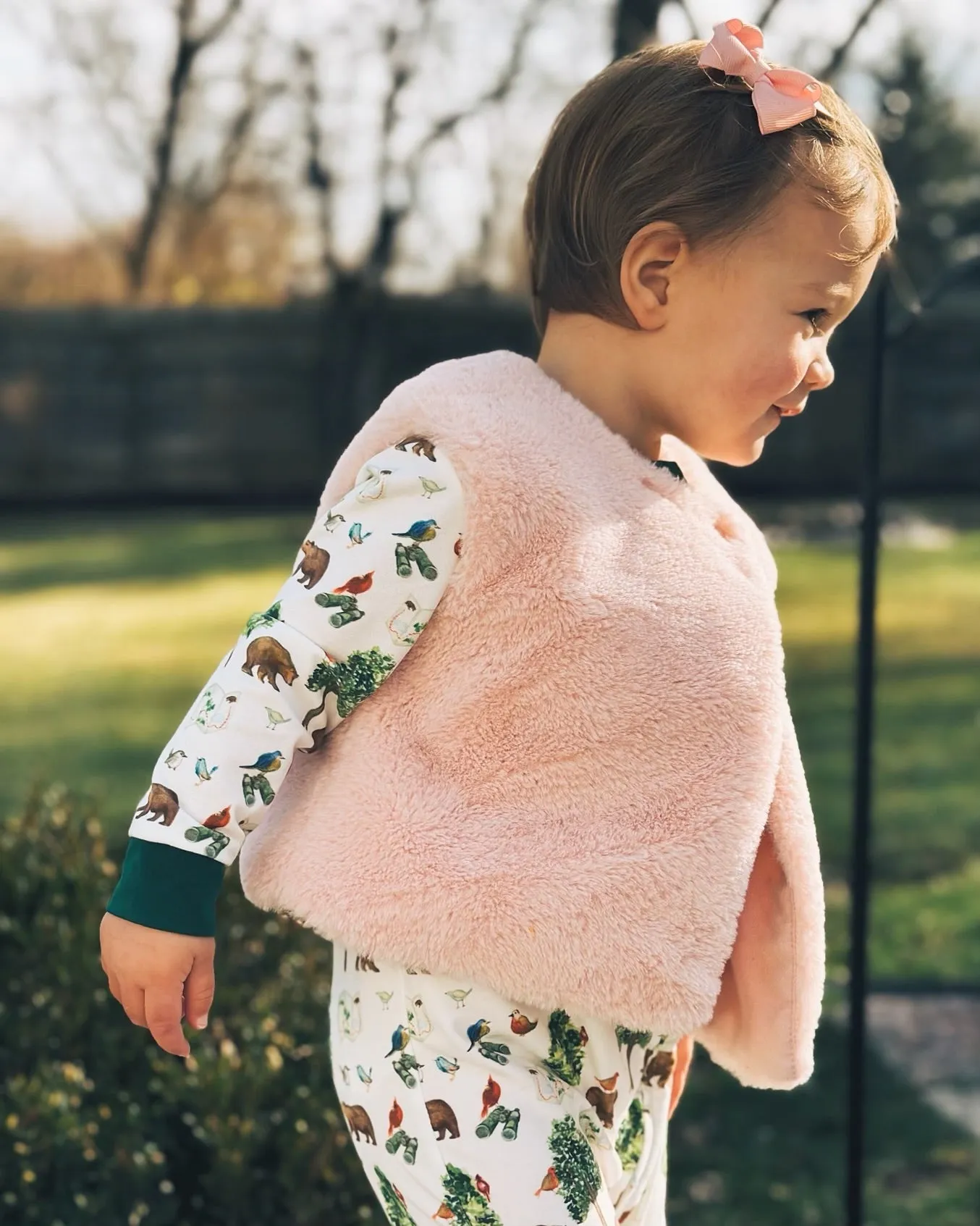 Double Zip Footed One-Piece PJ - Bear Hunt