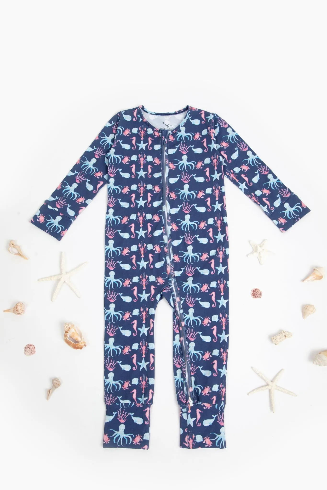 Double Zip One-Piece PJ - Down Under
