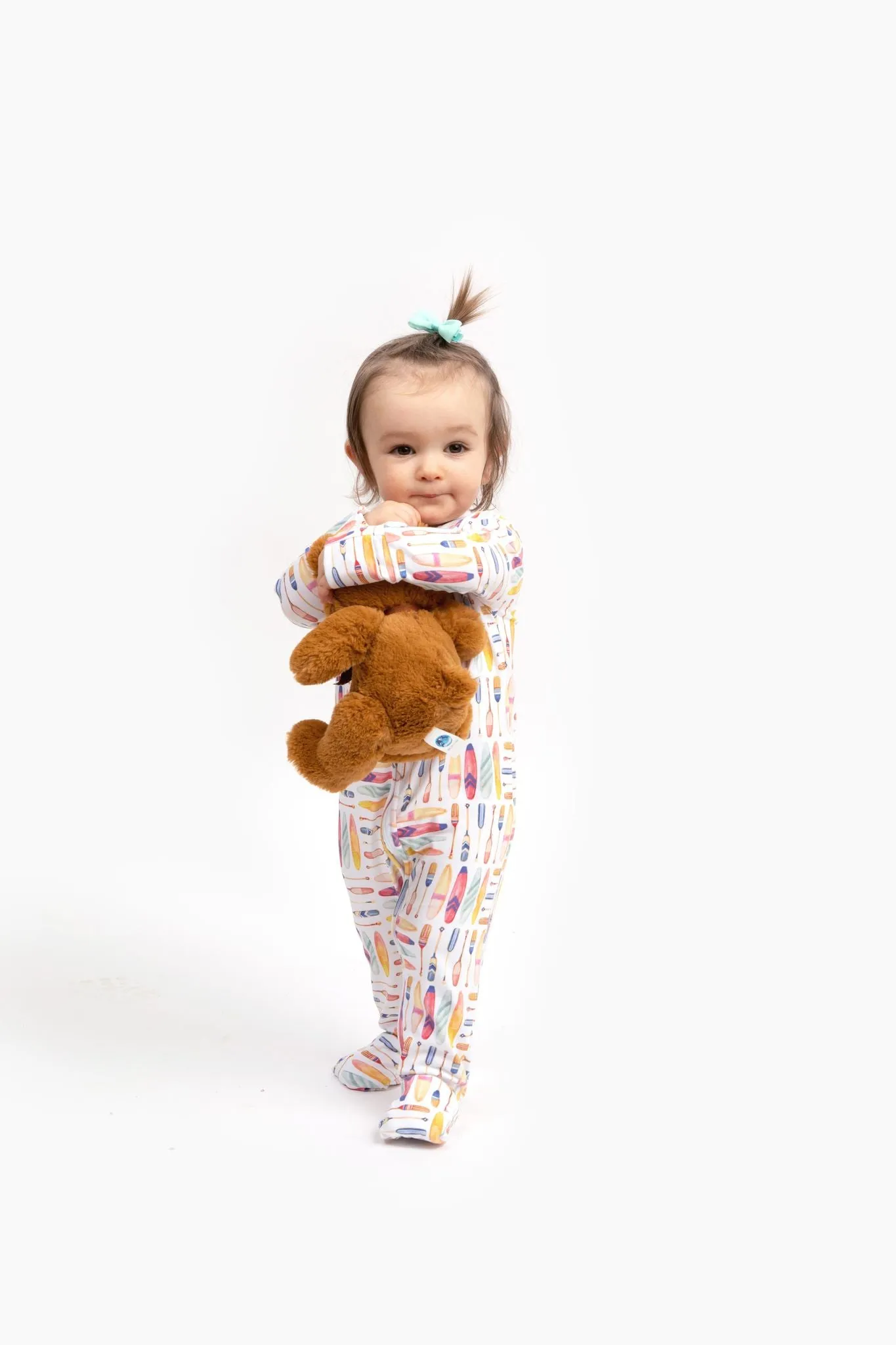 Double Zip One-Piece PJ - Surfs Up