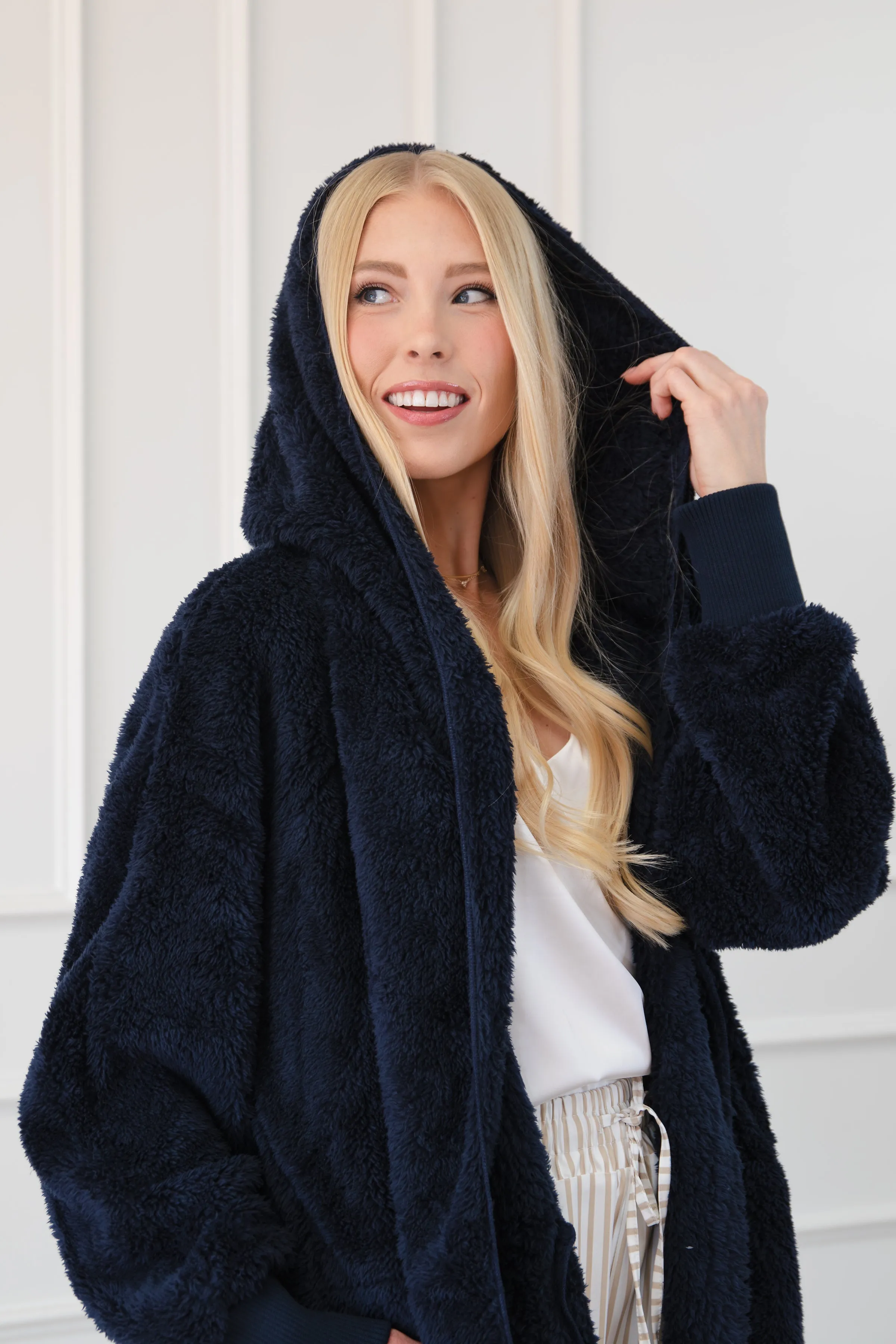 Dream Soft Hooded & Pocketed Jacket