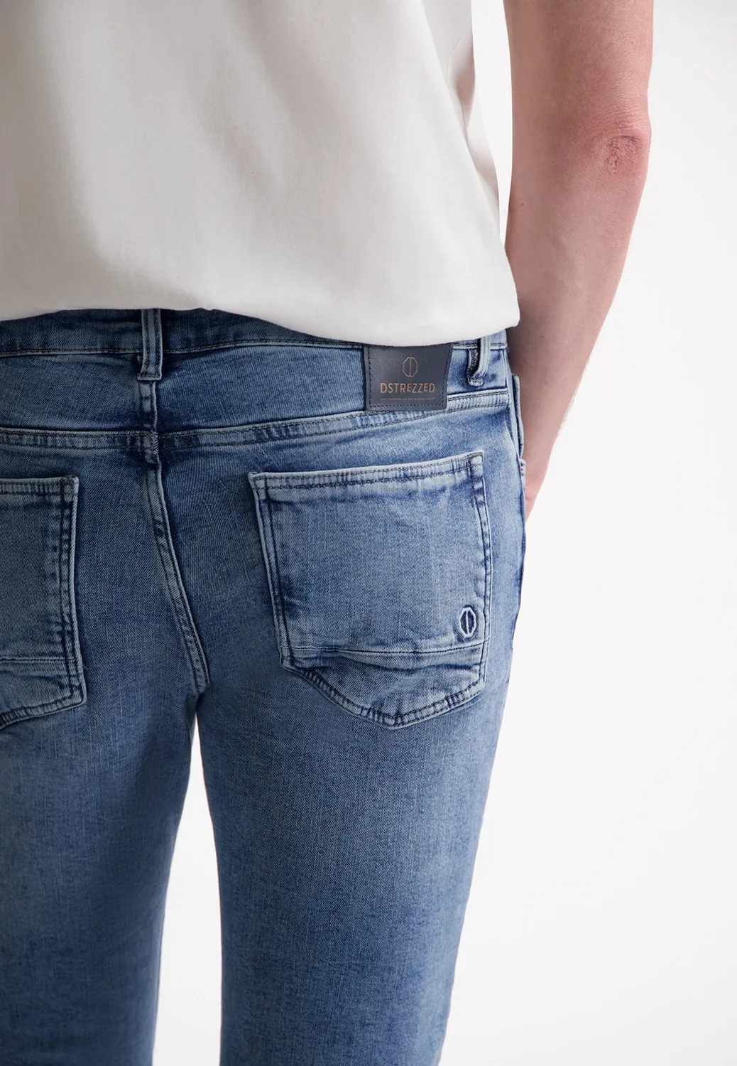 DSTREZZED MR E BISCAYNE SLIM FIT DENIM JEAN 551302