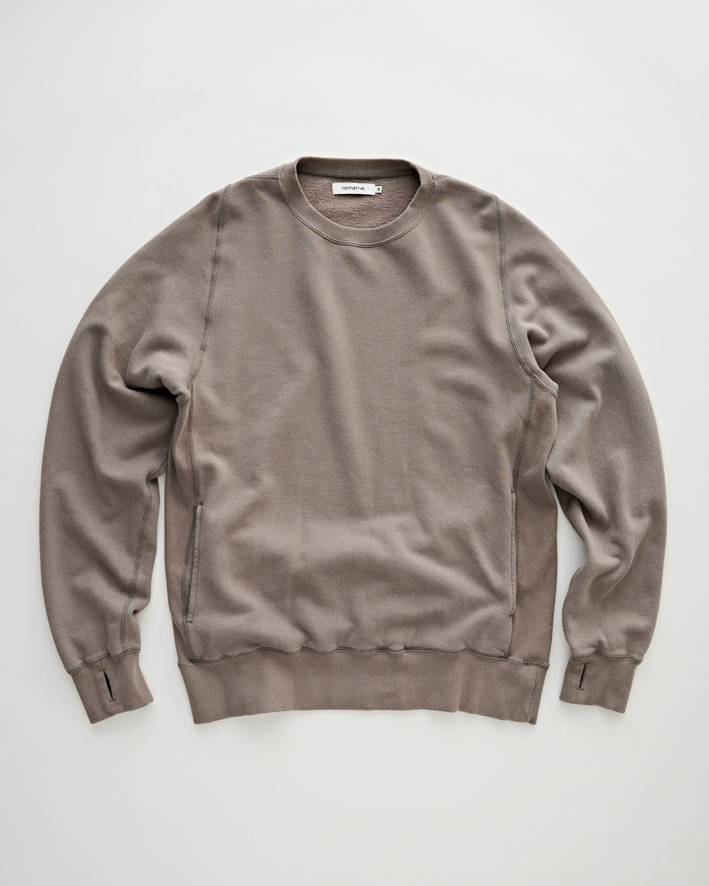 Dweller Crew Pullover Sweat Khaki
