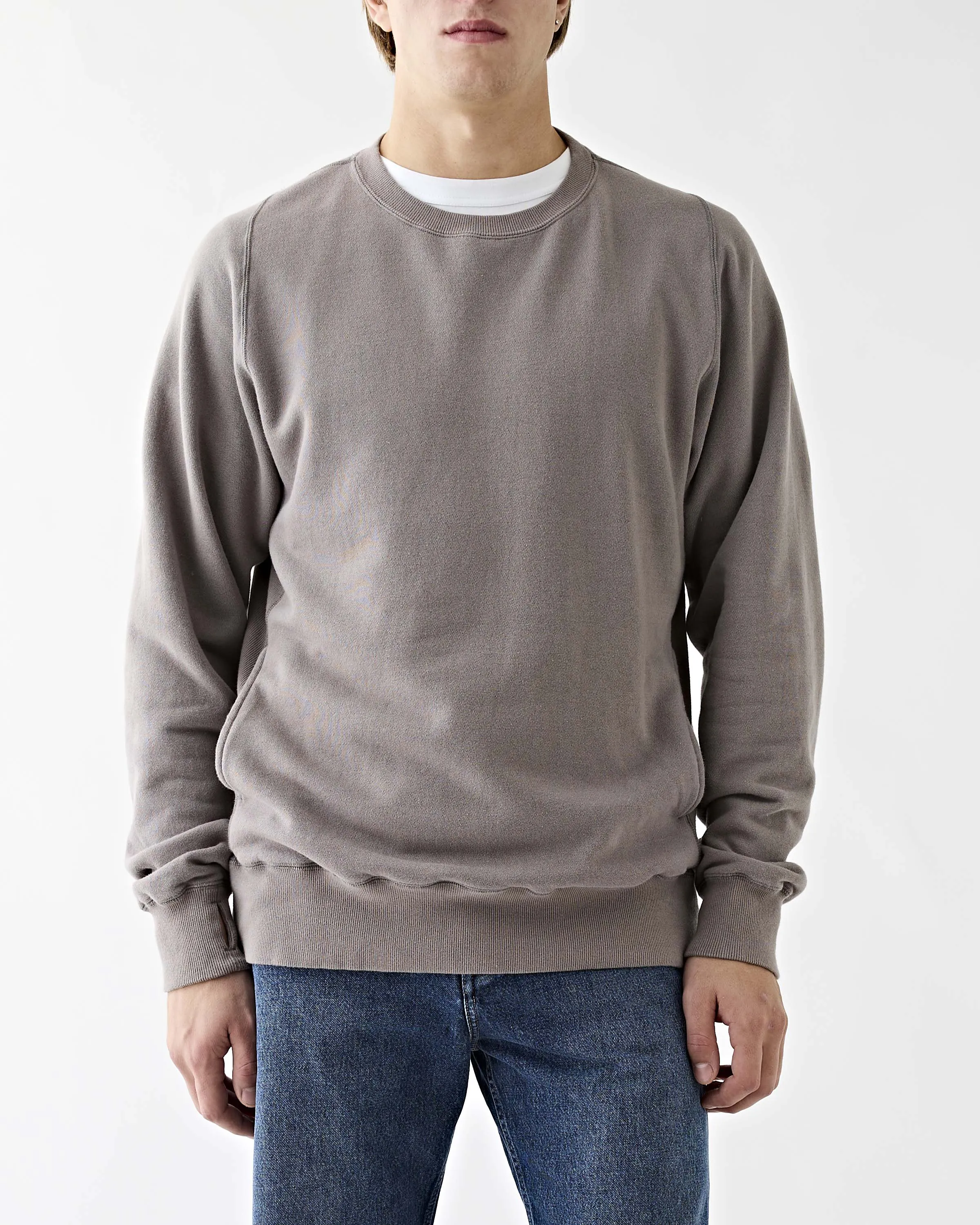 Dweller Crew Pullover Sweat Khaki