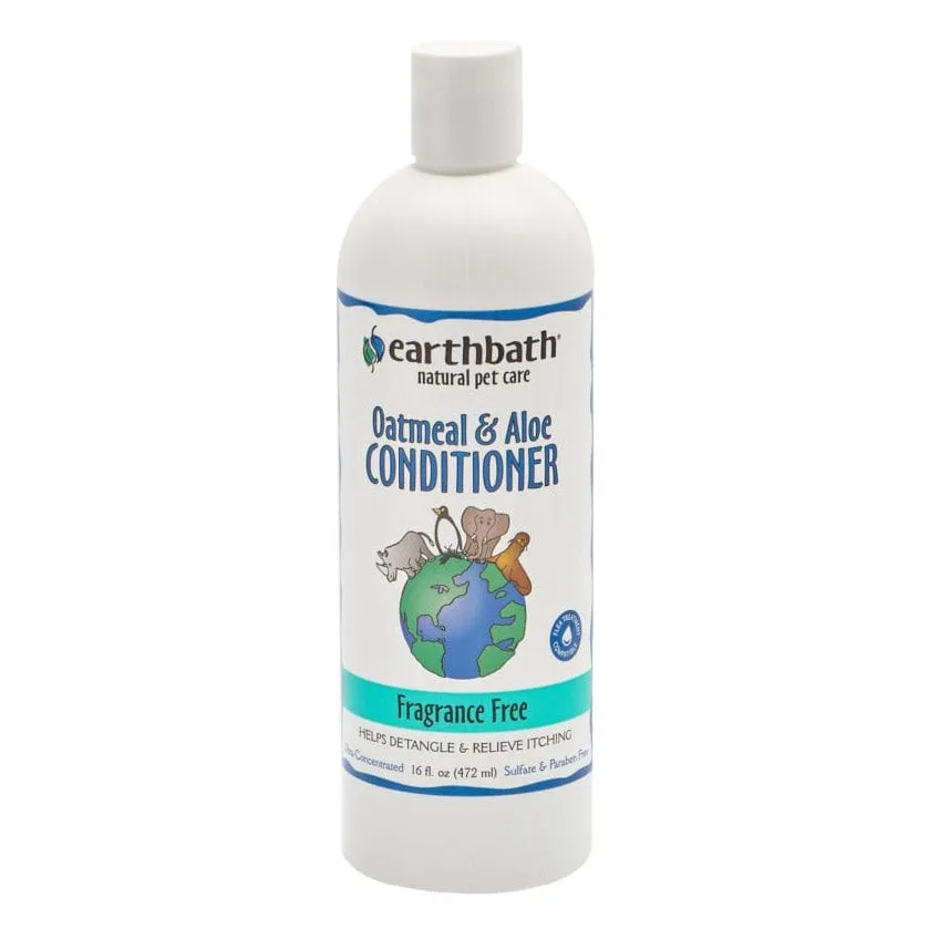 Earthbath Fragrance-Free Oatmeal & Aloe Conditioner