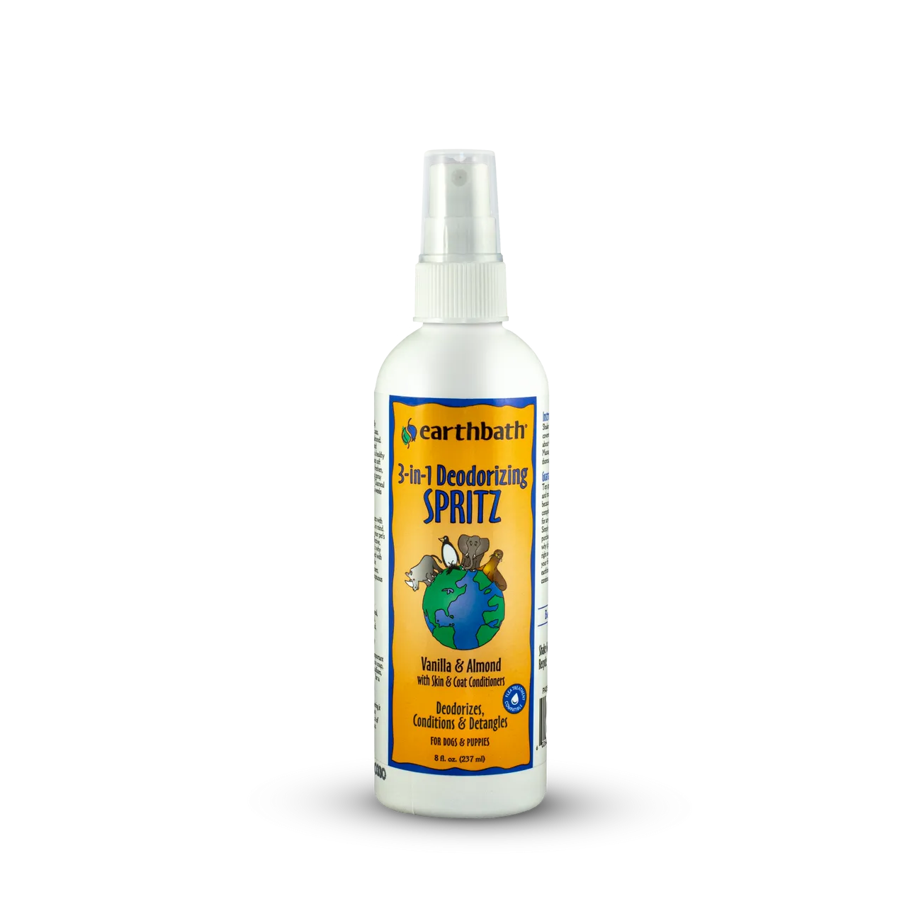 Earthbath Vanilla & Almond 3-in-1 Deodorizing Spritz Pet Spray