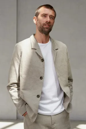 Eco Canvas Jacket Elmar in dusty olive