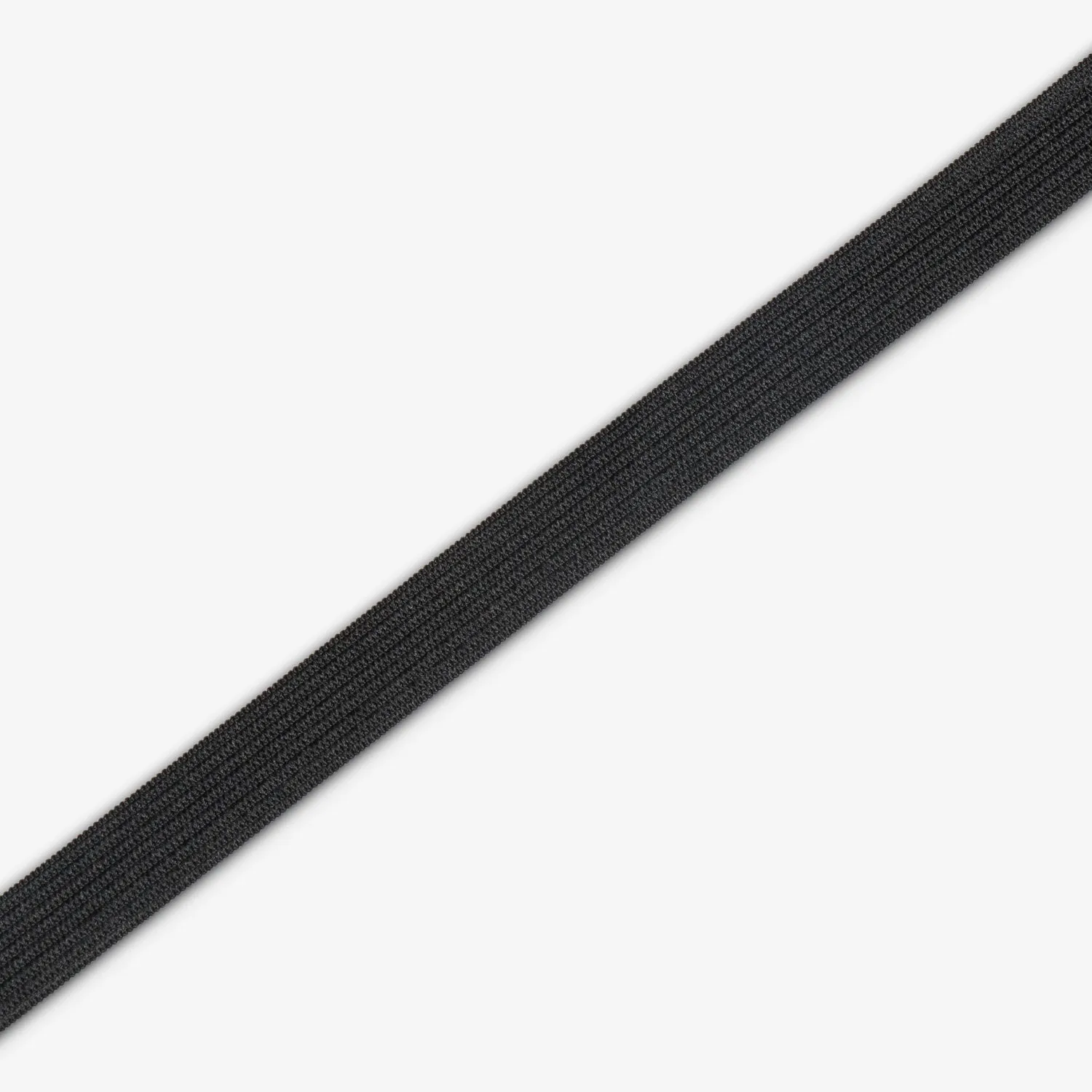 Elastic Knitted Black 13mm (Garments / Leotards / Craft)