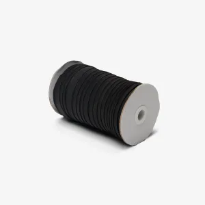 Elastic Knitted Black 13mm (Garments / Leotards / Craft)