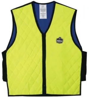 Ergodyne CHILL-ITS 6665 EVAPORATIVE COOLING VEST LRG LIME, 12534
