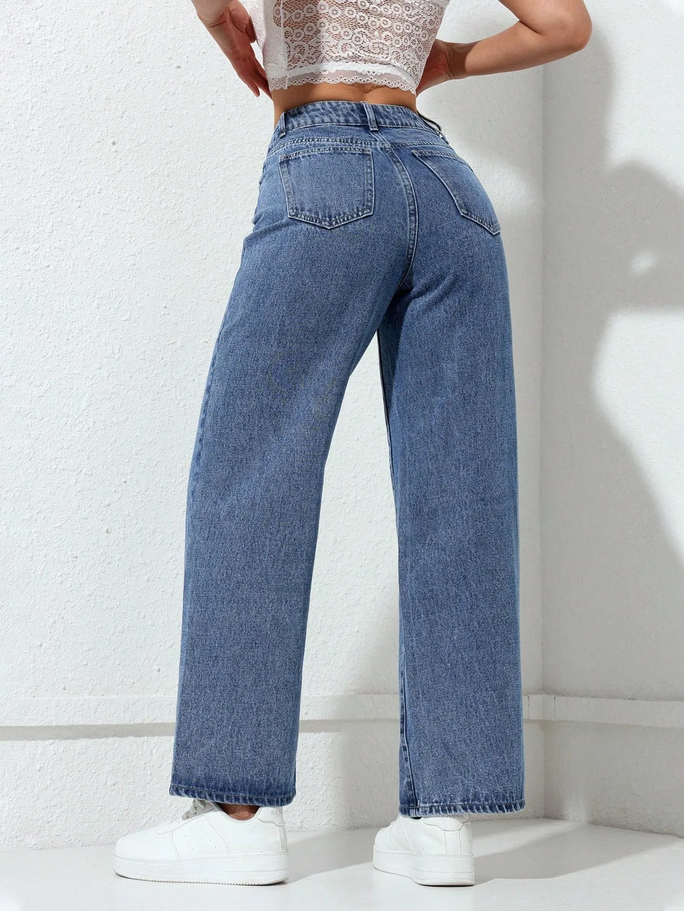 Ethereal Ease Straight Fit Denim