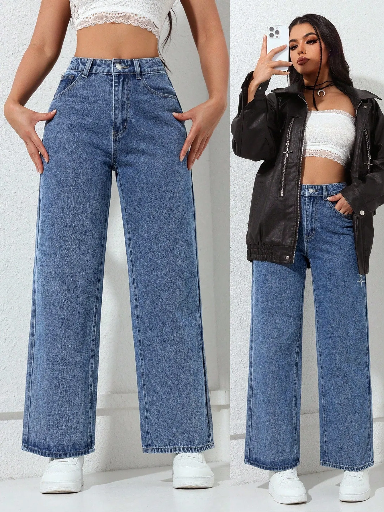 Ethereal Ease Straight Fit Denim