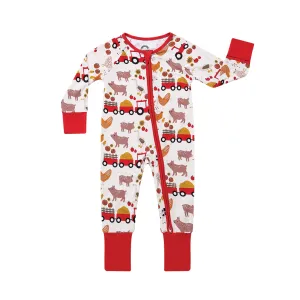 Farm Friends Bamboo Baby Pajama
