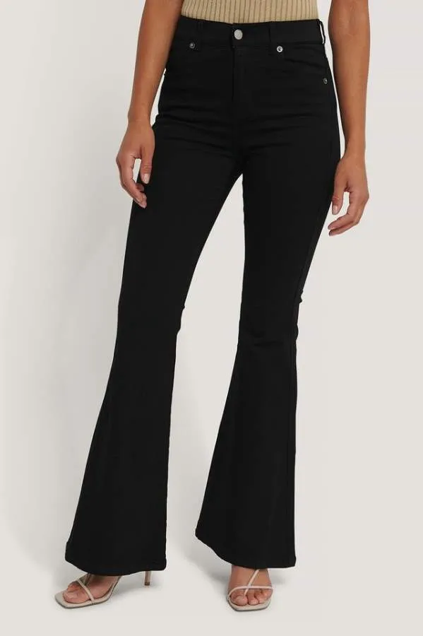 Flare Fit Mid-Rise Low Stretchable Jeans