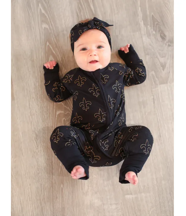 Fleur De Lis - Zipper Coverall