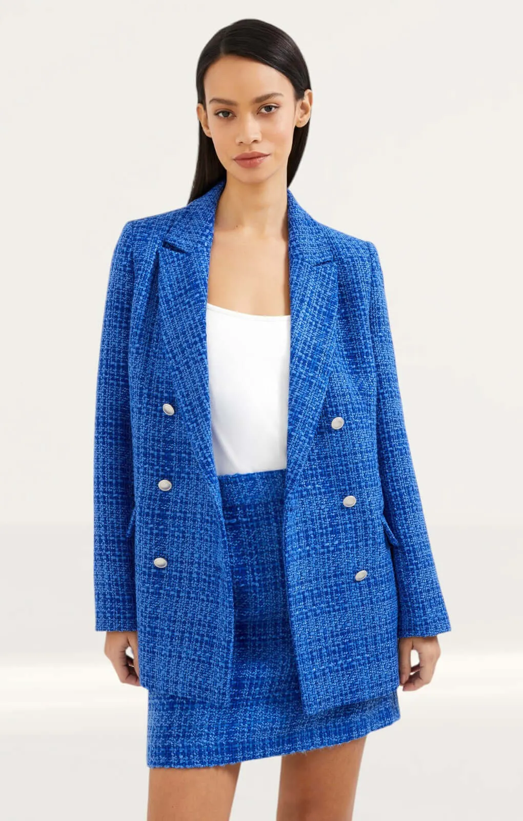 French Connection Azzurra Tweed Jacket