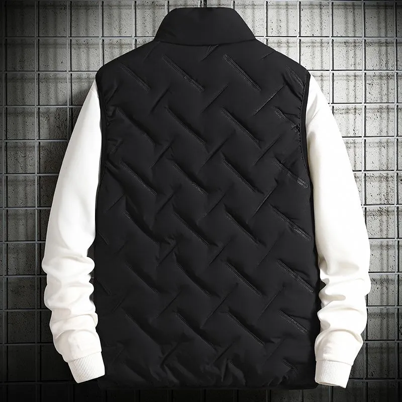 Gabriel – Versatile Warmth with the Einar Puffer Vest for Men