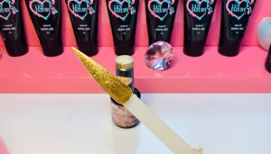 Gel Nail Polish Nail Art Supplies Gold Glitter