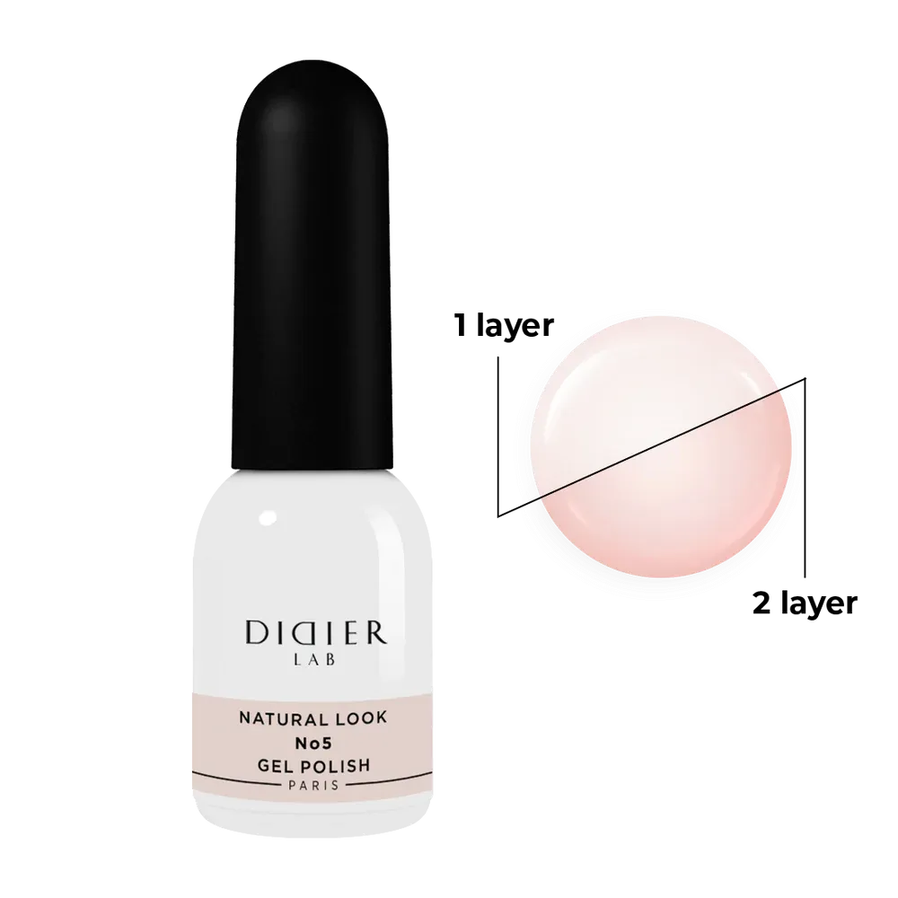 Gel Polish Natural look, Didier Lab, No. 5