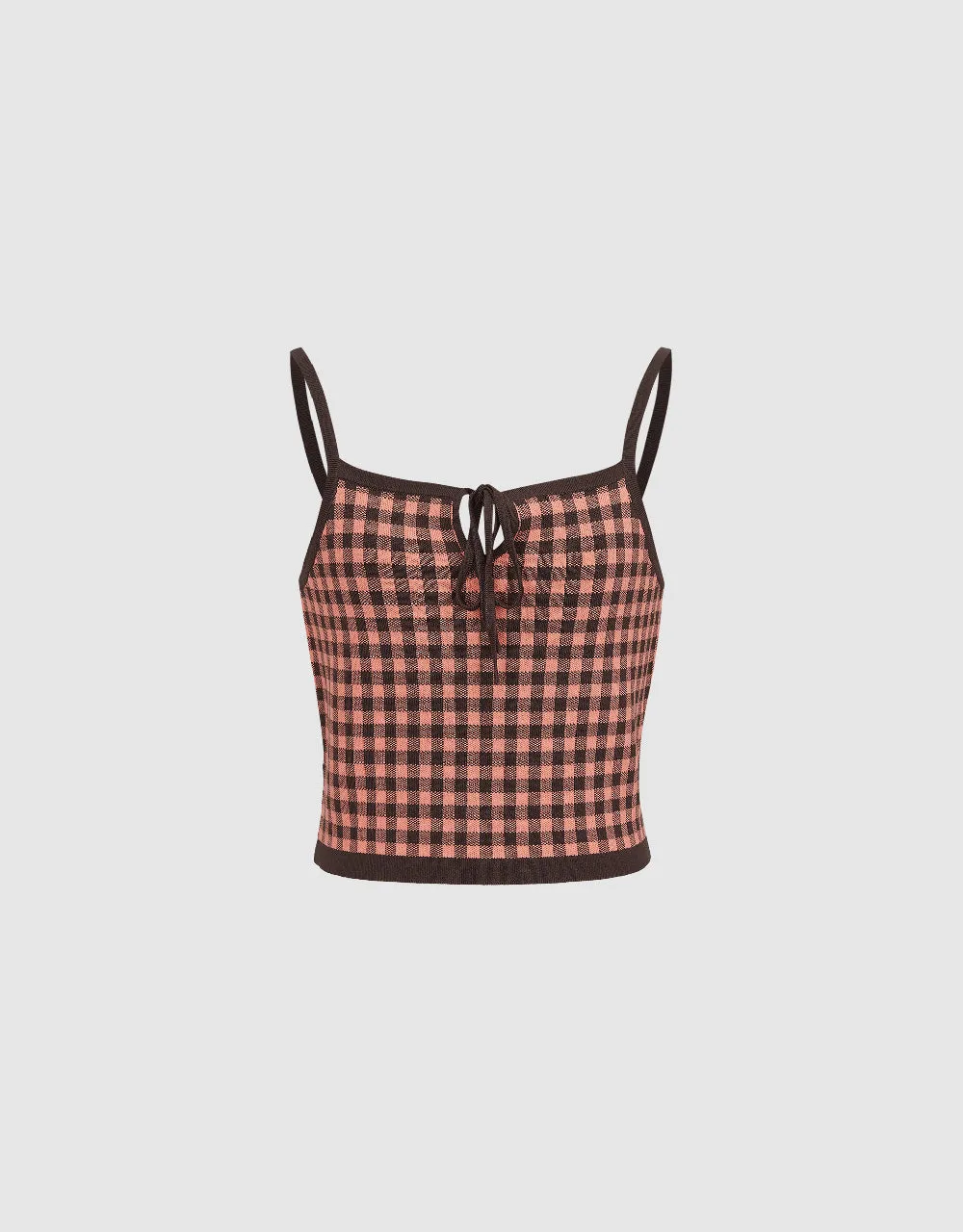 Gingham Cami Top